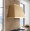 53" Brass Designer Collection Hood
