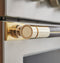 48" Designer Collection Brass Short Handle for Pro Range