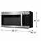 FRIGIDAIRE FMOS1745BS Frigidaire 1.7 Cu. Ft. Over-The-Range Microwave