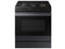 SAMSUNG NSG6DG8500MT Bespoke 6.0 cu. ft. Smart Slide-In Gas Range with Air Sous Vide & Air Fry in Matte Black Steel