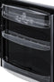 SUMMIT CT66BK2SS 24" Wide Refrigerator-freezer