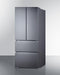 SUMMIT FDRD152PL 27.5" Wide French Door Refrigerator-freezer