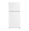 MIDEA MRT18D3BWW Midea Garage-Ready 18.0-cu ft Top-Freezer Refrigerator, Energy Star (White)