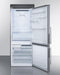 SUMMIT FFBF279SSXH72 28" Wide Bottom Freezer Refrigerator