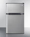 SUMMIT CP34BSS 19" Wide 2-door Refrigerator-freezer