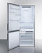 SUMMIT FFBF279SSXLHD 28" Wide Bottom Freezer Refrigerator