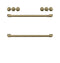 CAFE CXFCGHKPMCG Café(TM) Handle Kit - Range Brushed Brass