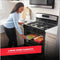 AMANA AGR6303MMS 30-inch Gas Range with Bake Assist Temps