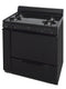 PREMIER BLK100BP 36 in. Freestanding Battery-Generated Spark Ignition Gas Range in Black