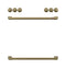 CAFE CXFCGHKPMCG Café(TM) Handle Kit - Range Brushed Brass