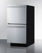 SUMMIT ASDR1524PNR 15" Wide 2-drawer All-refrigerator, ADA Compliant (panels Not Included)