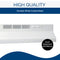 BROAN 413001 Broan(R) 30-Inch Ductless Under-Cabinet Range Hood, White