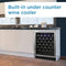 DANBY DWC057A1BSS Danby 60 Bottle Built-in Wine Cooler in Stainless Steel