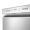 MIDEA MDF24P2BST Midea 52 dBA Front Control Dishwasher with Interior Light