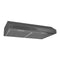 Glacier 30Inch Convertible UnderCabinet Range Hood, 375 Max Blower CFM,