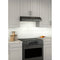 Glacier 36Inch Convertible UnderCabinet Range Hood, 375 Max Blower CFM,
