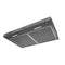 Glacier 36Inch Convertible UnderCabinet Range Hood, 375 Max Blower CFM,