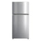 MIDEA MRT14D2BST Midea Energy Star Certified 14 Cu. Ft. Refrigerator with Glass Shelves - Stainless Steel