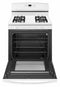 AMANA AGR6603SFW 30-inch Gas Range with Self-Clean Option - White