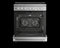 BEKO PRGR34552SS 30" Stainless Steel Pro-Style Gas Range