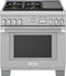 THERMADOR PRD364WIGU Dual Fuel Professional Range 36'' Pro Grand(R) Commercial Depth Stainless Steel PRD364WIGU