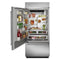 KITCHENAID KBBL306ESS 20.9 Cu. Ft. 36" Width Built-In Stainless Bottom Mount Refrigerator with Platinum Interior Design - Stainless Steel