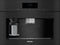 MIELE CVA7845OBSIDIANBLACK CVA 7845 - Built-in coffee machine with DirectWater Perfectly combinable design with CoffeeSelect + AutoDescale for highest demands.