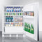 SUMMIT FF6LWBI7SSHHADA 24" Wide Built-in All-refrigerator, ADA Compliant