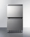 SUMMIT ADRD18 18" Wide 2-drawer All-refrigerator, ADA Compliant