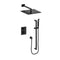 ZLINE Crystal Bay Thermostatic Shower System in Matte Black CBYSHST2MB