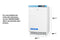 SUMMIT ACF33L 20" Wide Built-in Pharmacy All-freezer, ADA Compliant