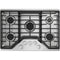 Cafe 2-Piece Package CGP70302NS1 Natural Gas Cooktop and CSB923P2VS1 30 Inch Built-In Smart Microwave Oven