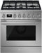 PREMIER SMK390BPG1 30In Gas Range Stainless and Black Glass Sealed Burner