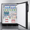 SUMMIT FF7BKBIADA 24" Wide Built-in All-refrigerator, ADA Compliant