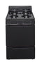 PREMIER BCK100BP 24 in. Freestanding Battery-Generated Spark Ignition Gas Range in Black