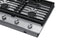 Samsung NA30R5310FS 30" Gas Cooktop w/ 4 Sealed Burners, Continuous Cast Iron Grates, Ready2Fit™, LP Conversion Kit, 45K BTU Output, ADA Compliant, Stainless Steel