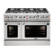 CAPITAL MCR488 Precision 48" Gas Manual Clean Range