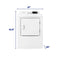 ELEMENT APPLIANCE ETDE6727CW Element 6.7 Cu. Ft. Electric Dryer - White (ETDE6727CW)