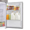 MIDEA MRT14D2BWW Midea Energy Star Certified 14 Cu. Ft. Refrigerator with Glass Shelves - White