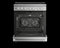 BEKO PRGR34552SS 30" Stainless Steel Pro-Style Gas Range