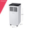 FRIGIDAIRE FHPC082AC1 Frigidaire Portable Room Air Conditioner with Dehumidifier Mode 8,000 BTU (ASHRAE) / 5,500 BTU (DOE)