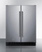 SUMMIT FFRF24SS 24" Wide Built-in Refrigerator-freezer