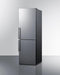 SUMMIT FFBF235PL 24" Wide Bottom Freezer Refrigerator