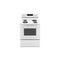 AMANA ACR4503SFW 30-inch Electric Range with Self-Clean Option - White