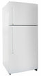 DANBY DFF180E1WDB Danby 18.1 cu. ft. Apartment Size Fridge Top Mount in White