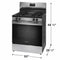 FRIGIDAIRE FCRG3051BS Frigidaire 30" Gas Range