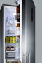 SUMMIT FFBF181ES2IM 24" Wide Bottom Freezer Refrigerator With Icemaker