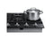 SAMSUNG NA36N7755TG 36" Smart Gas Cooktop with 22K BTU Dual Power Burner in Black Stainless Steel