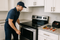 Electric range install