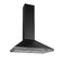 Elite EW48 Series 30-Inch Pyramidal Chimney Range Hood, 460 Max Blower CFM